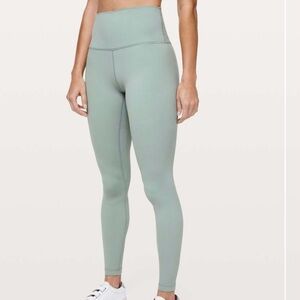 Lululemon Align Pant 28 inch Palm Court Legging Stretch lightweight yoga Sz 8
